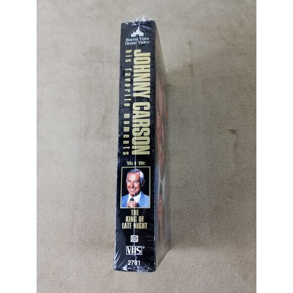 Johnny Carson VHS The Tonight Show 1990 New Sealed The King of Late Night Vtg - Picture 6 of 10